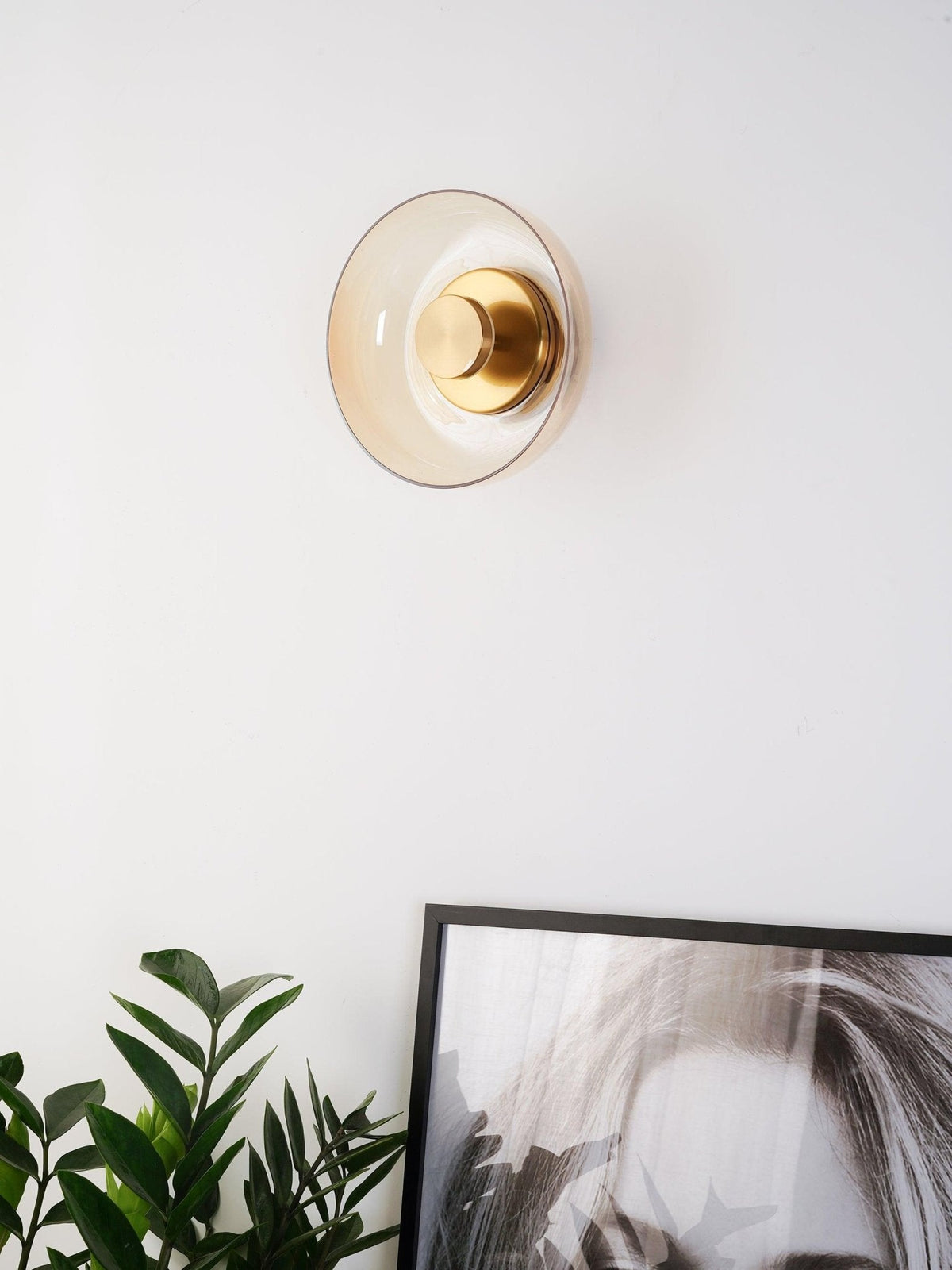 Lomino Premium Noordse kunst glas wandlamp