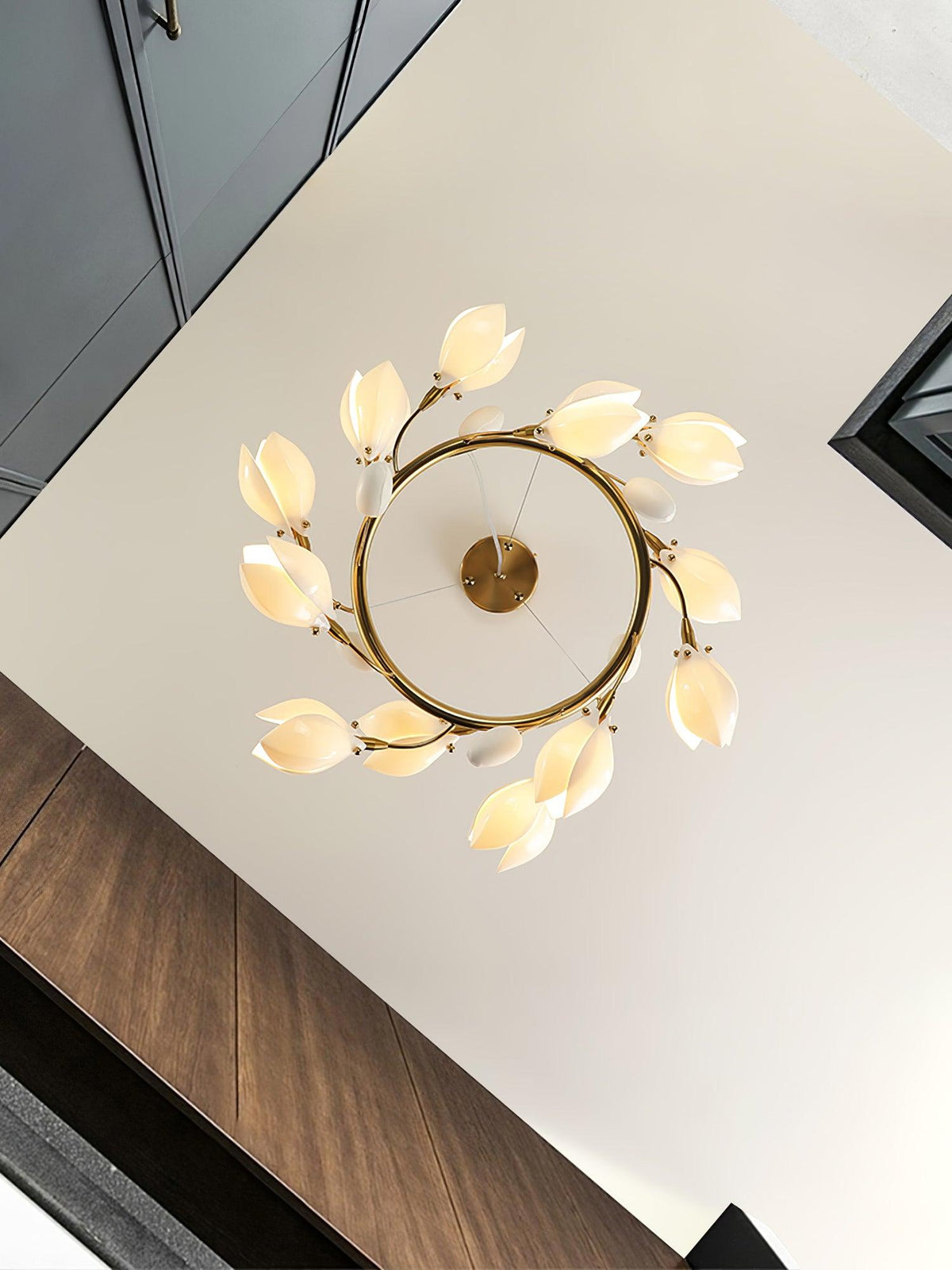 Uvess Premium elegantie Kroonluchter van keramiek