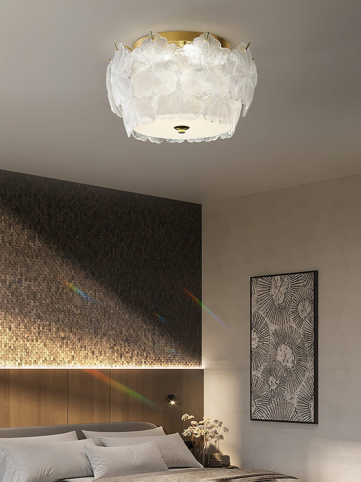 Otharis Blossom Cluster glas plafondlamp