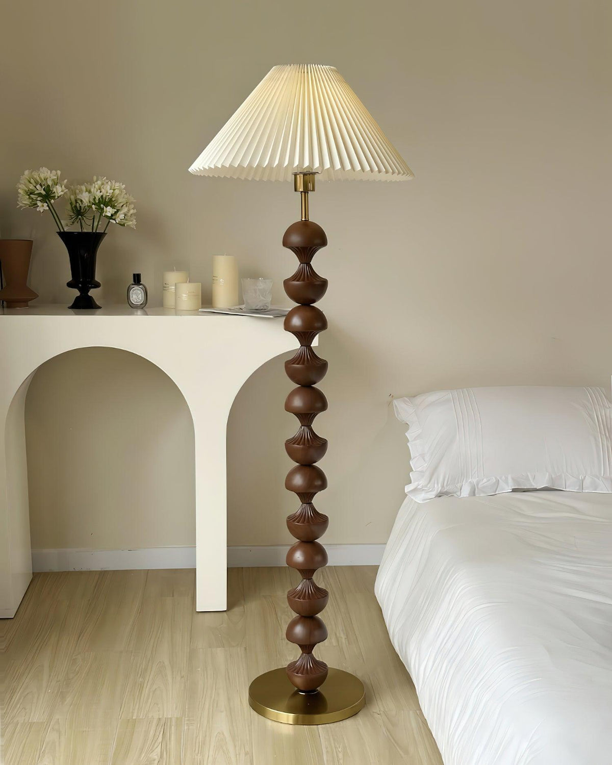 Bobbin vloerlamp