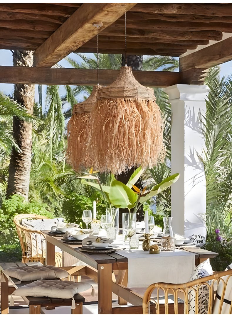Bohemian hanglamp van abacavezel