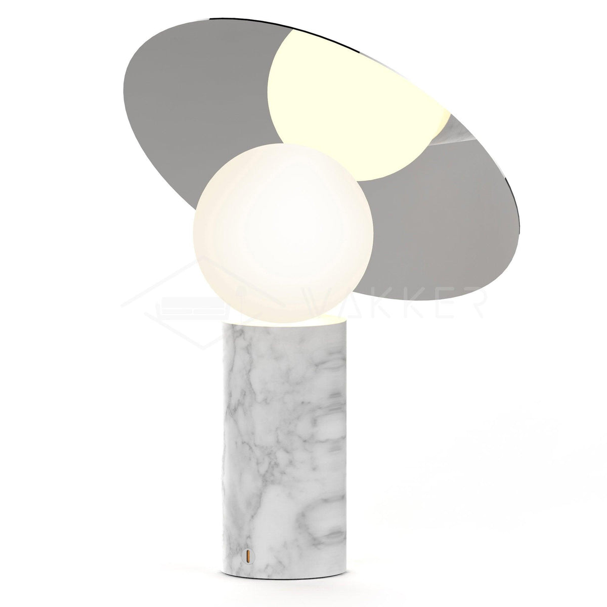 Dila Minimalistische tafellamp van marmer