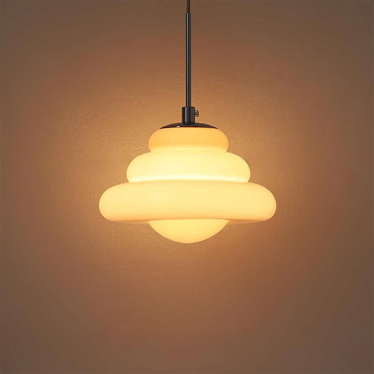Vortex Retro hanglamp met gelaagde glans