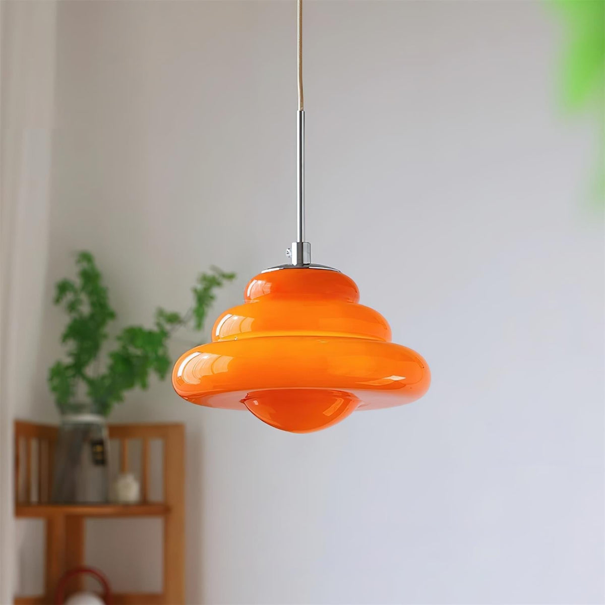 Vortex Retro hanglamp met gelaagde glans