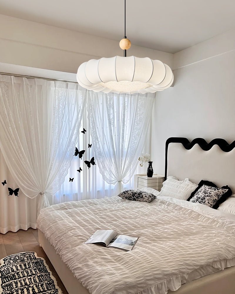 Syliselia Minimalistische hanglamp van hout