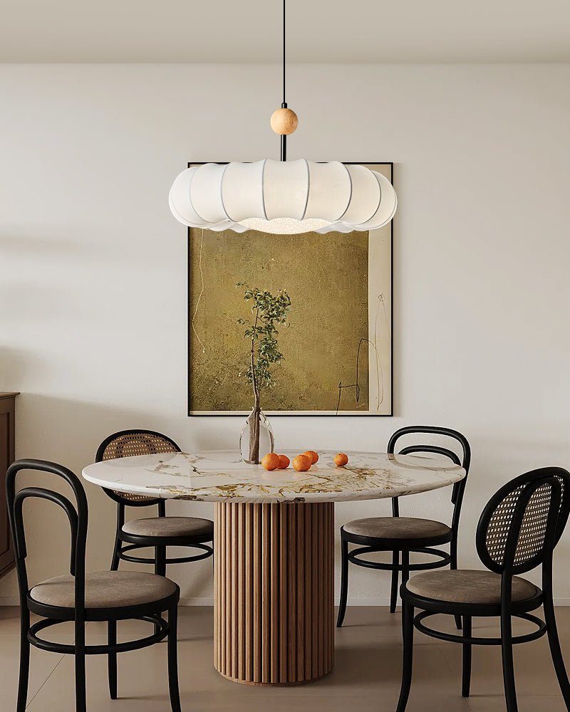 Syliselia Minimalistische hanglamp van hout