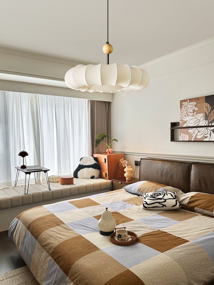 Syliselia Minimalistische hanglamp van hout