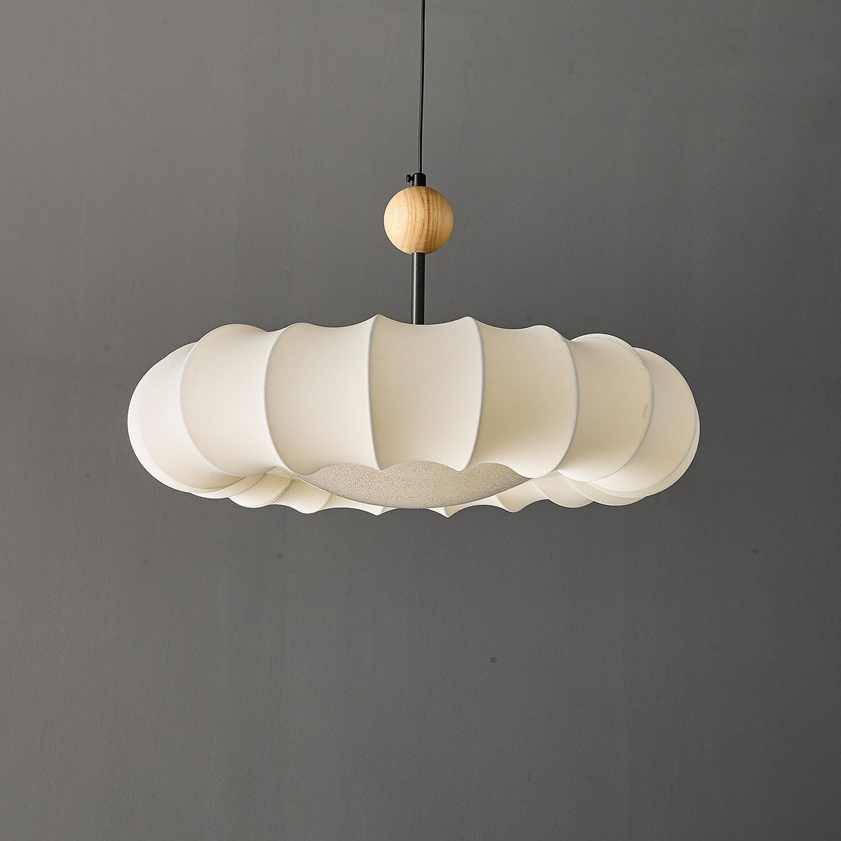 Syliselia Minimalistische hanglamp van hout