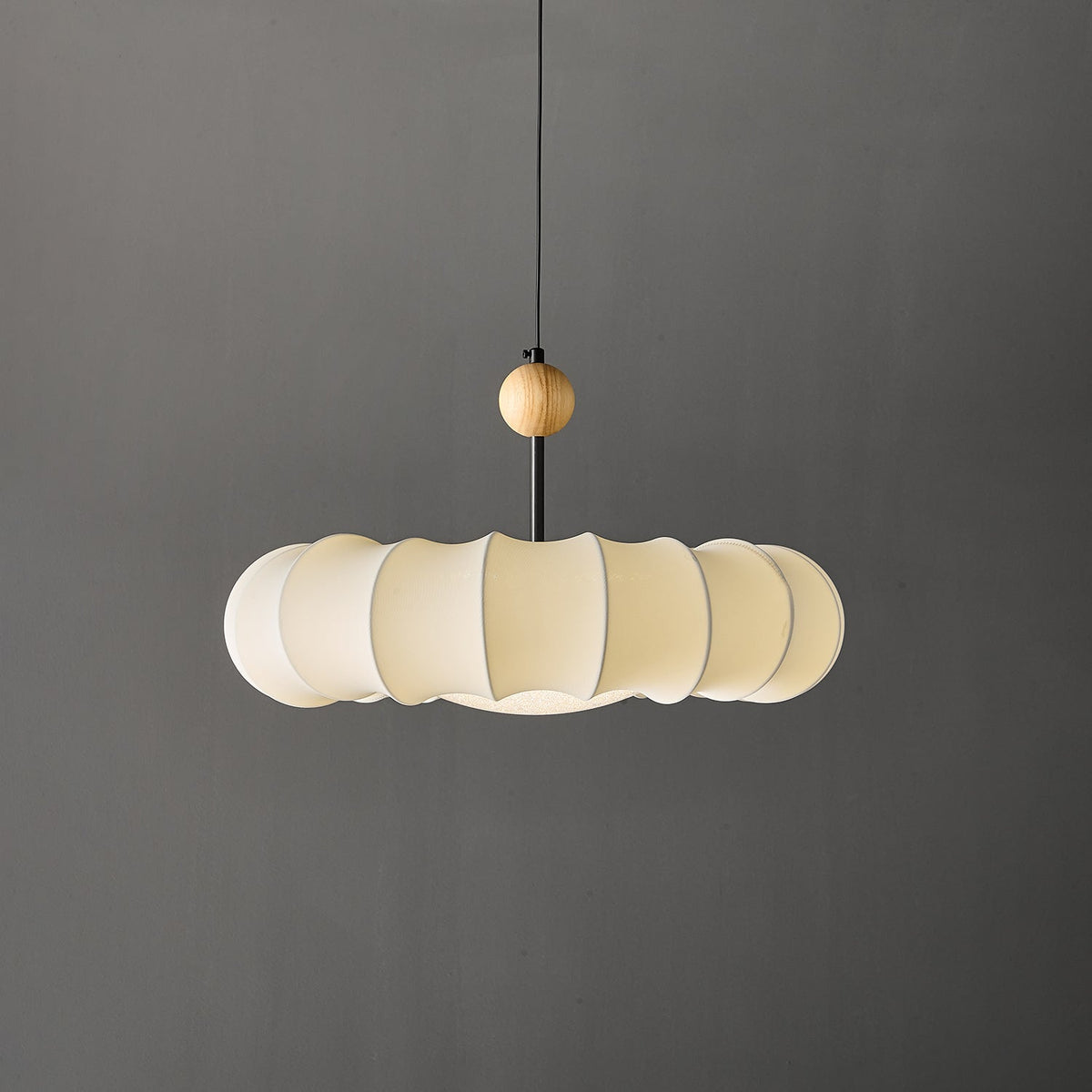 Syliselia Minimalistische hanglamp van hout