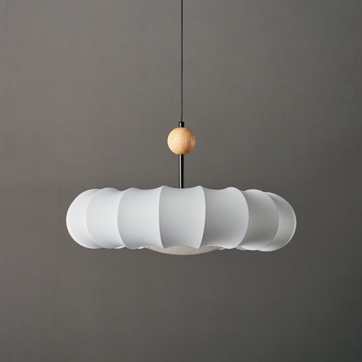 Syliselia Minimalistische hanglamp van hout