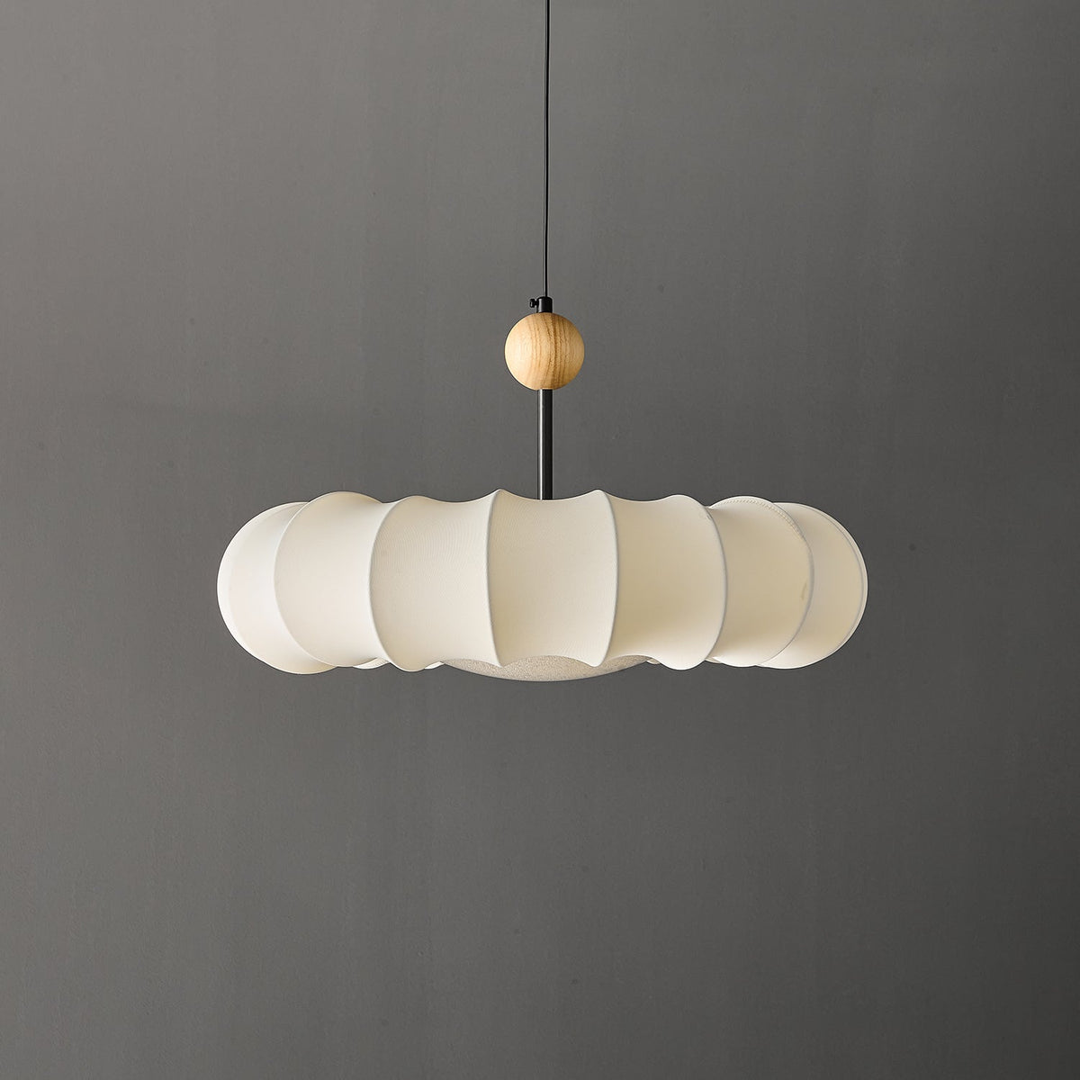 Syliselia Minimalistische hanglamp van hout