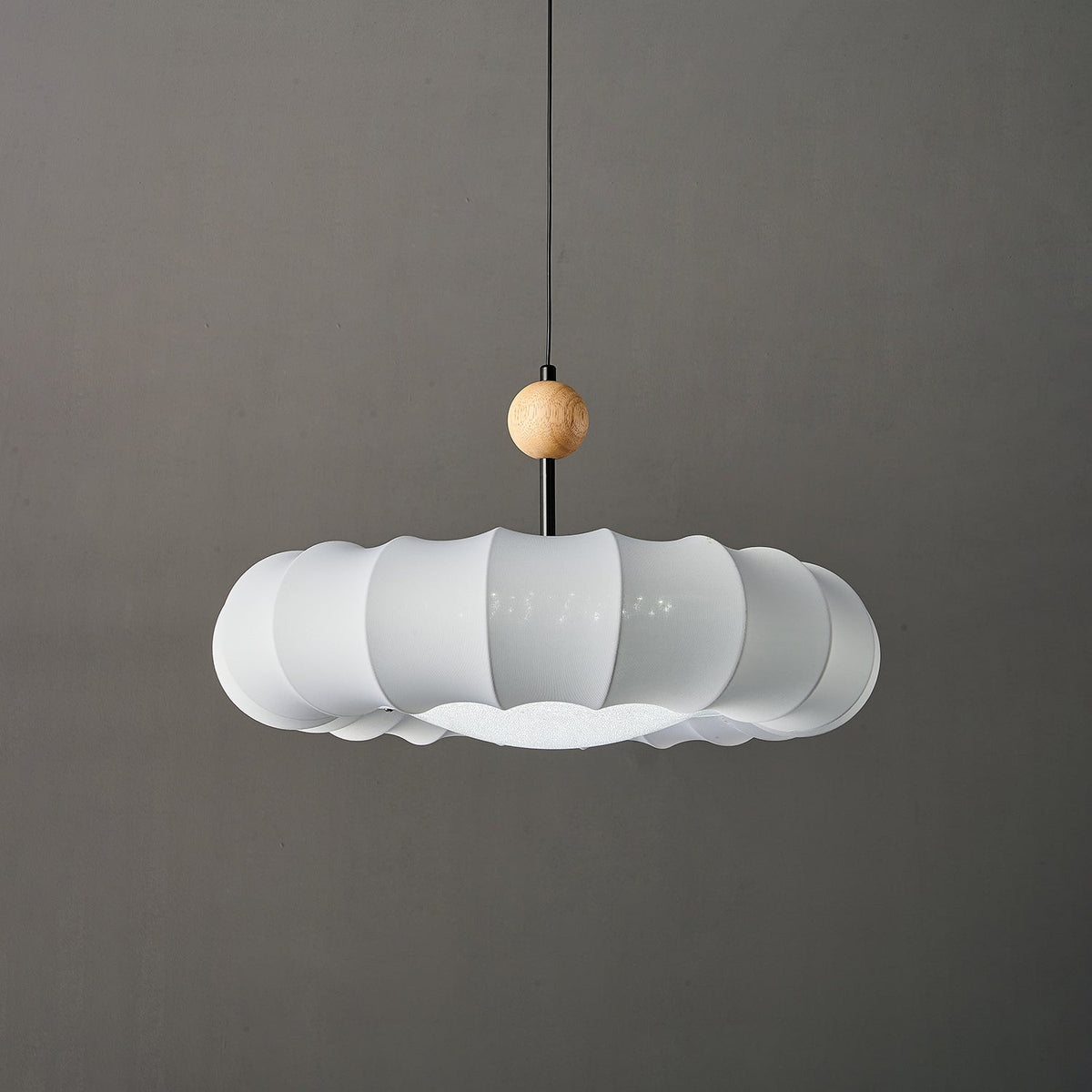Syliselia Minimalistische hanglamp van hout
