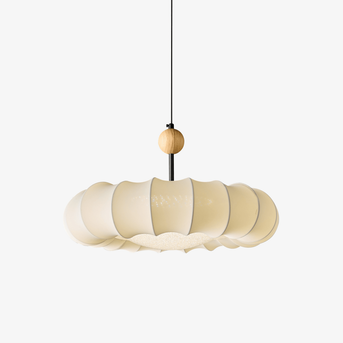 Syliselia Minimalistische hanglamp van hout