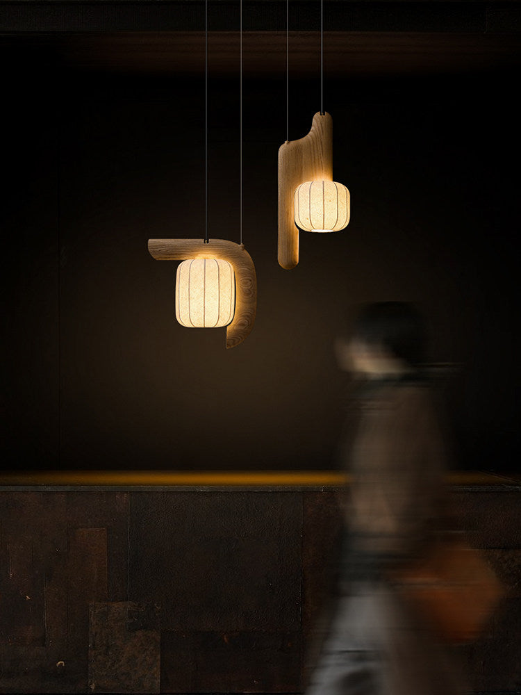 Ulverstone Hanglamp van gegolfd papier