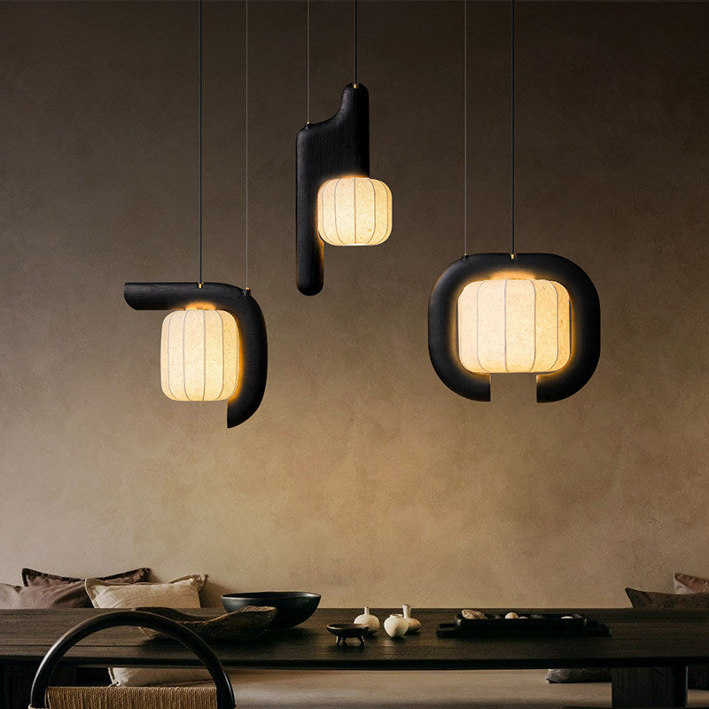 Ulverstone Hanglamp van gegolfd papier