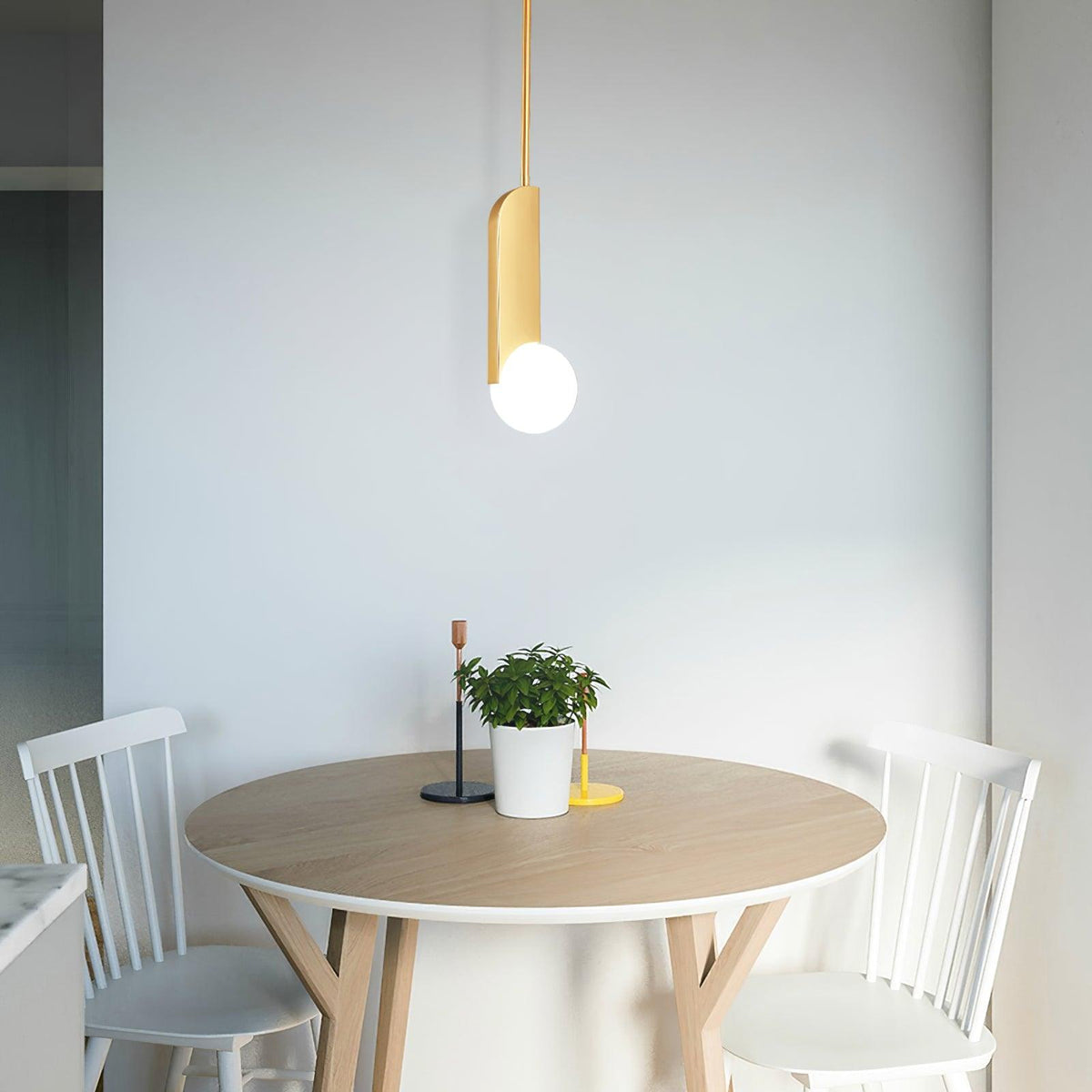 Eirelelia elegante hanglamp met glas