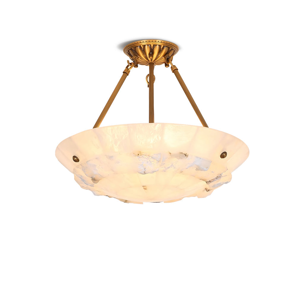 Nomen Bowl hanglamp albast elegantie