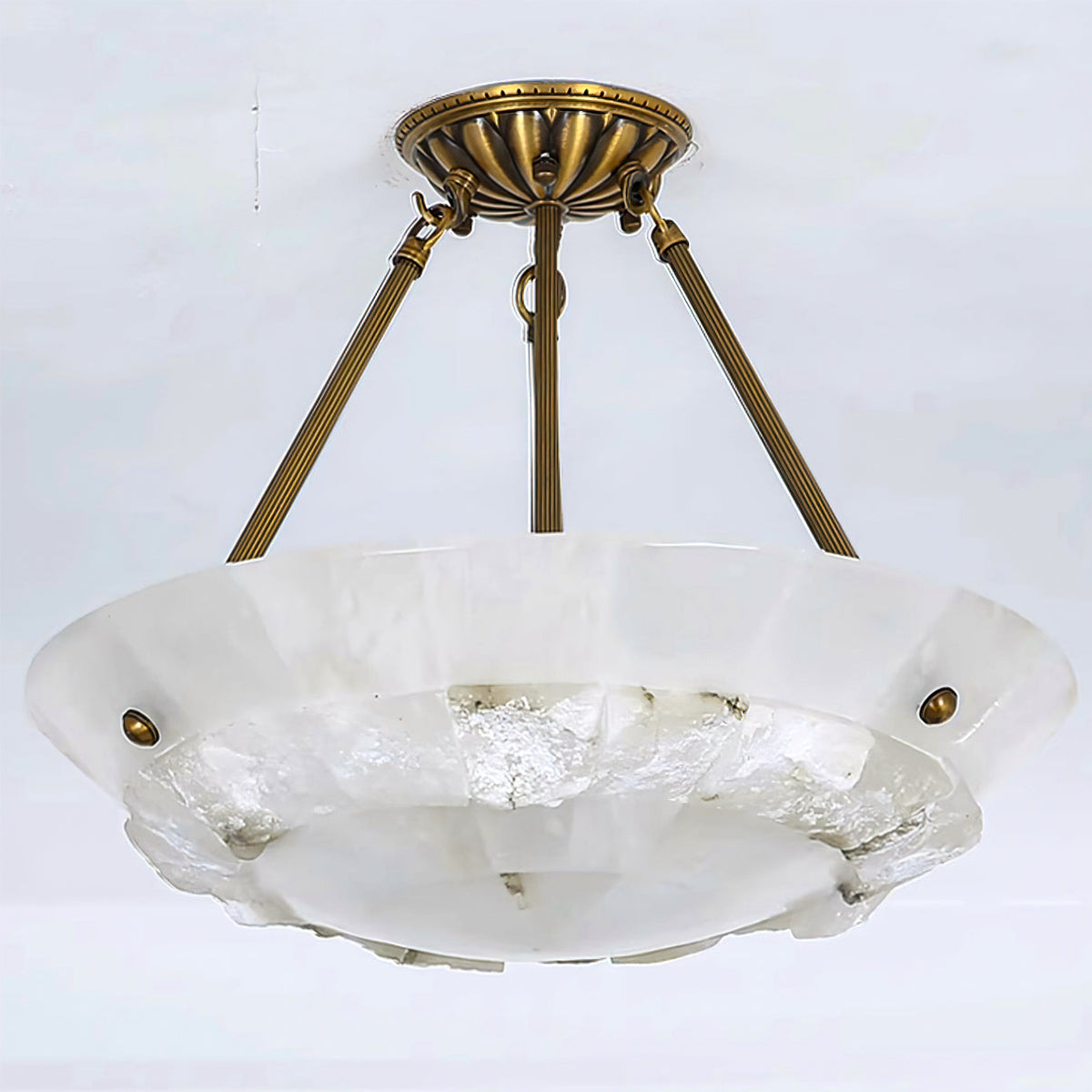 Nomen Bowl hanglamp albast elegantie