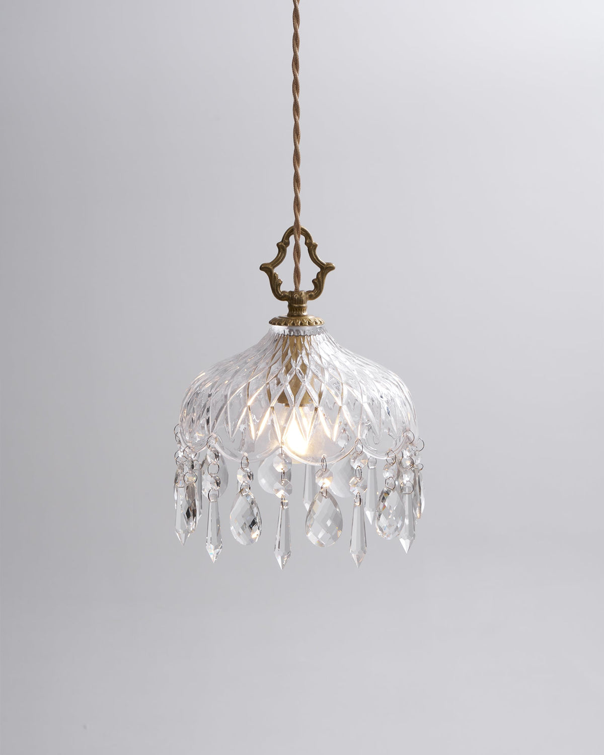 Moka kristal Vintage hanglamp
