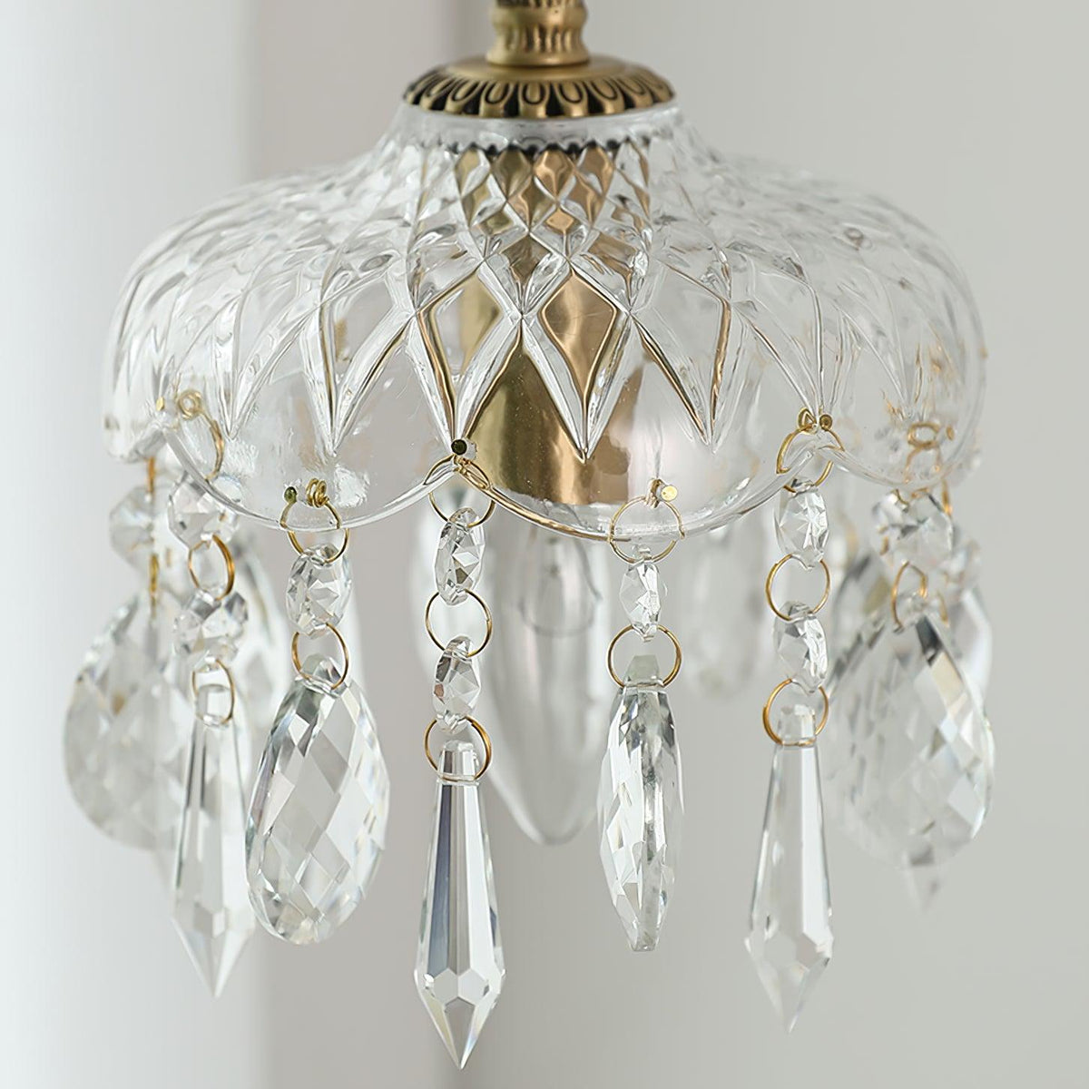 Moka kristal Vintage hanglamp
