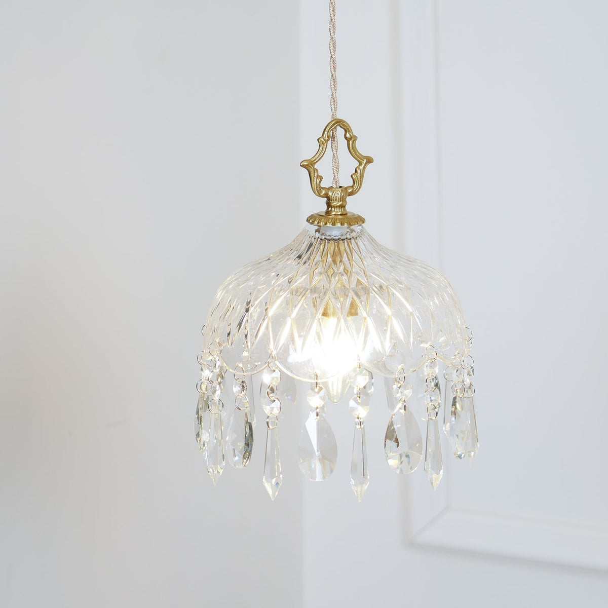 Moka kristal Vintage hanglamp