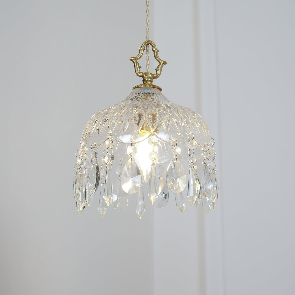 Moka kristal Vintage hanglamp