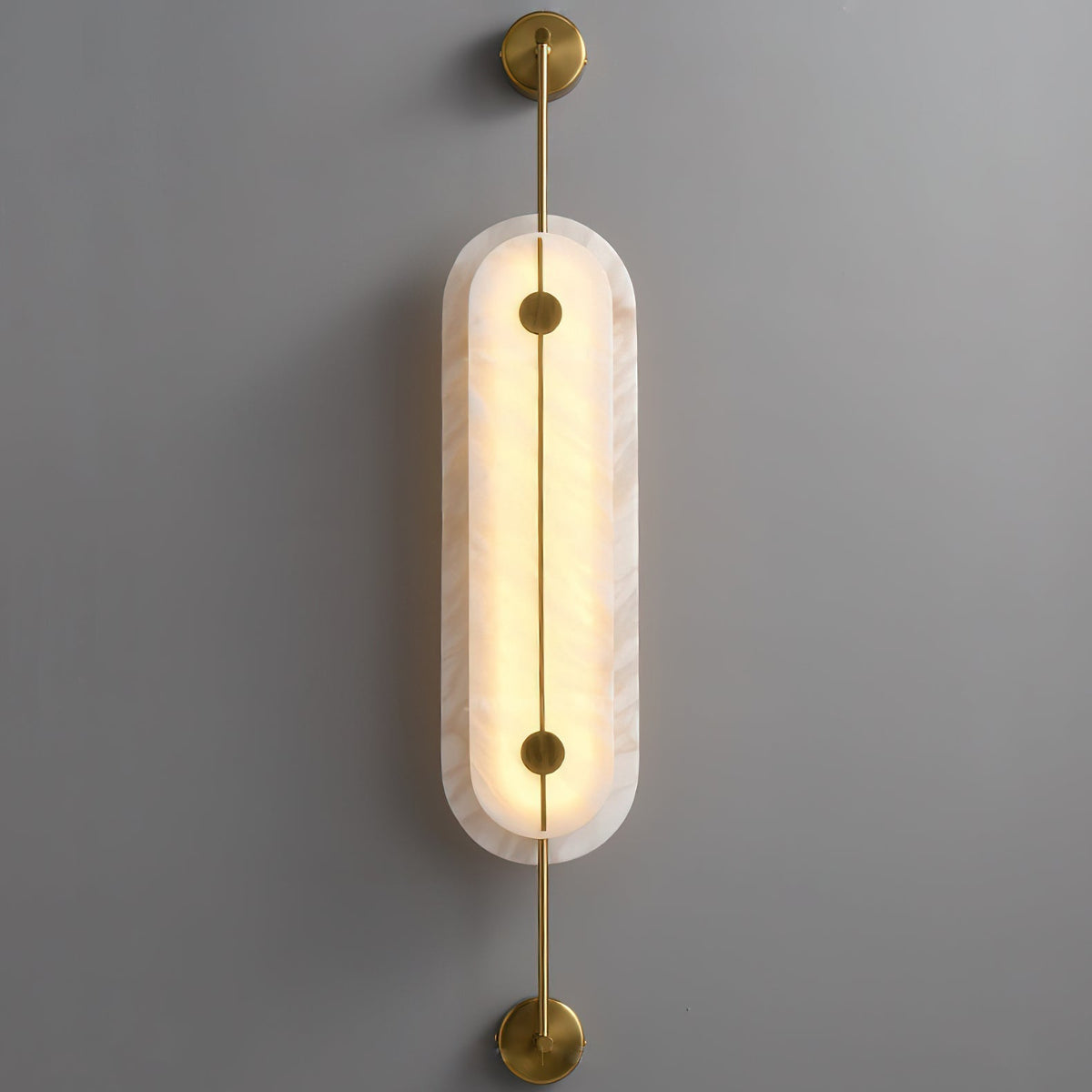 Brace wandlamp Albast