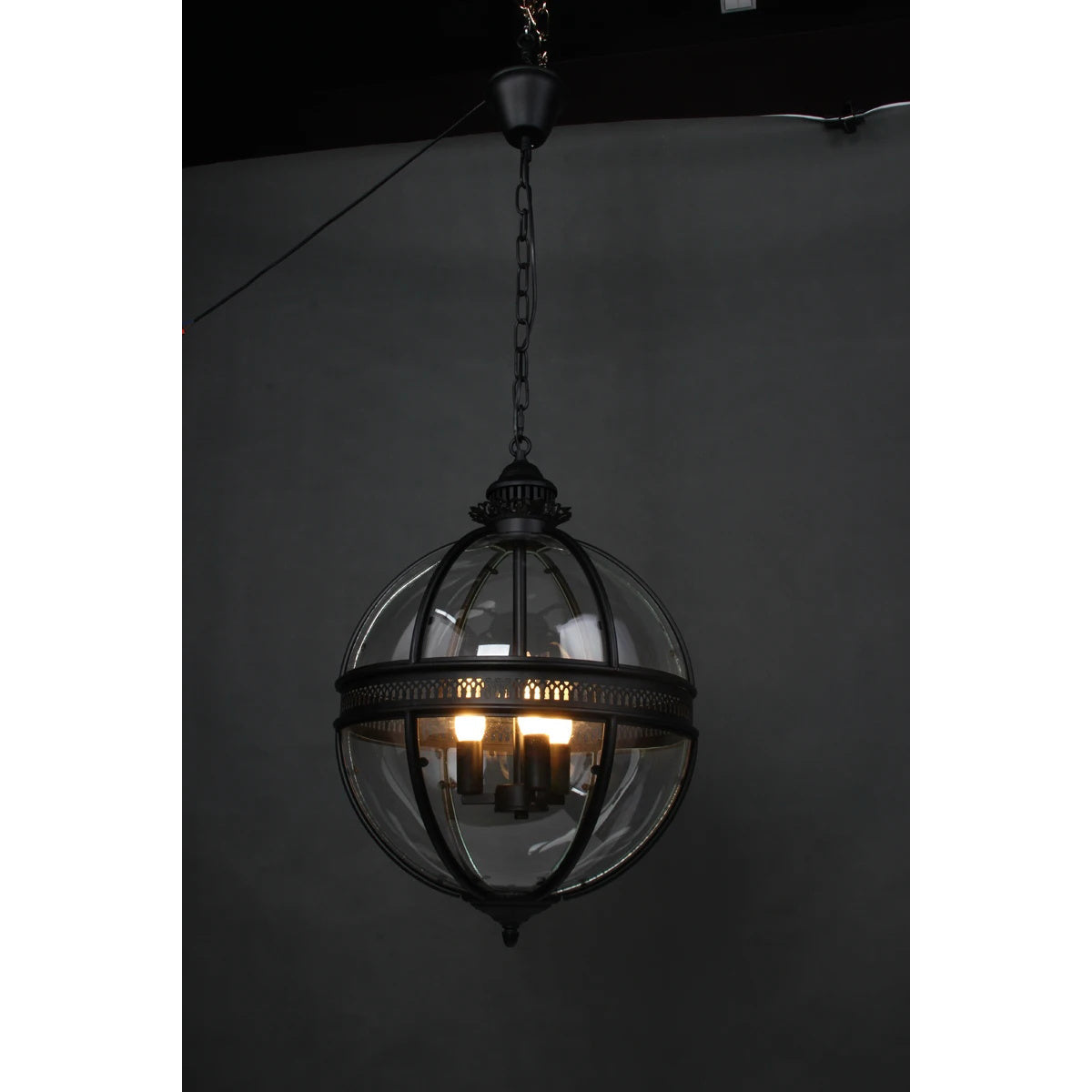 Svelte Vintage Industrial glas hanglamp
