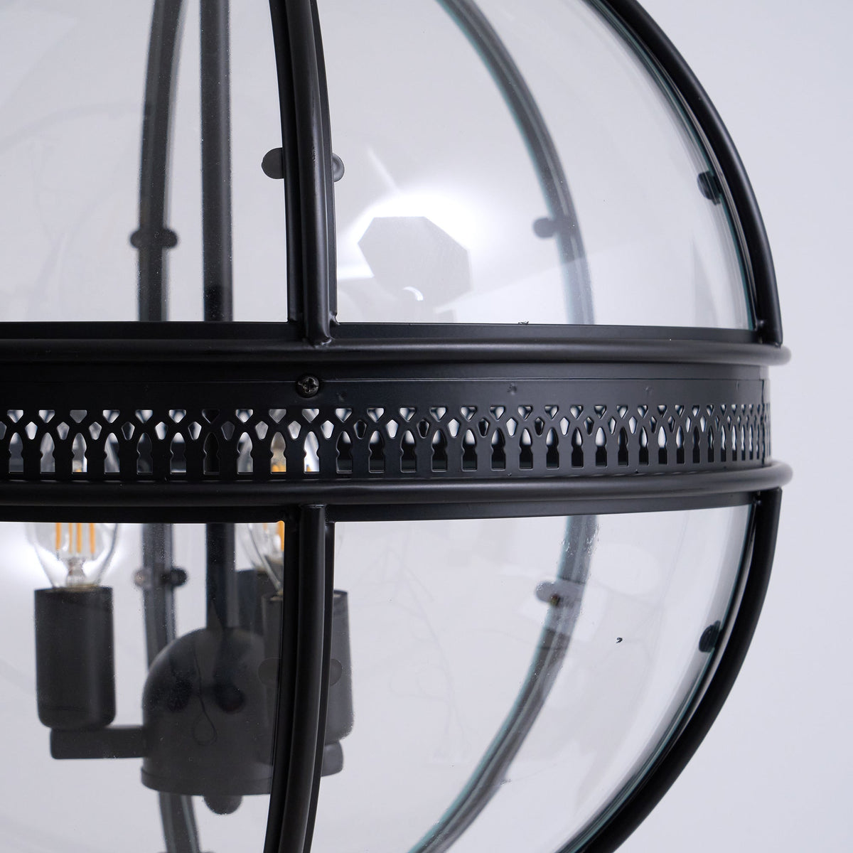 Svelte Vintage Industrial glas hanglamp