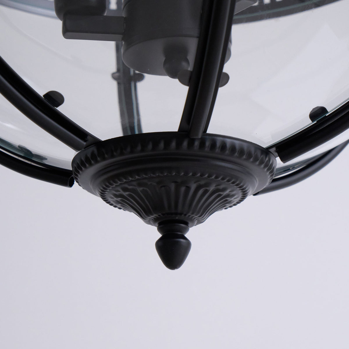 Svelte Vintage Industrial glas hanglamp