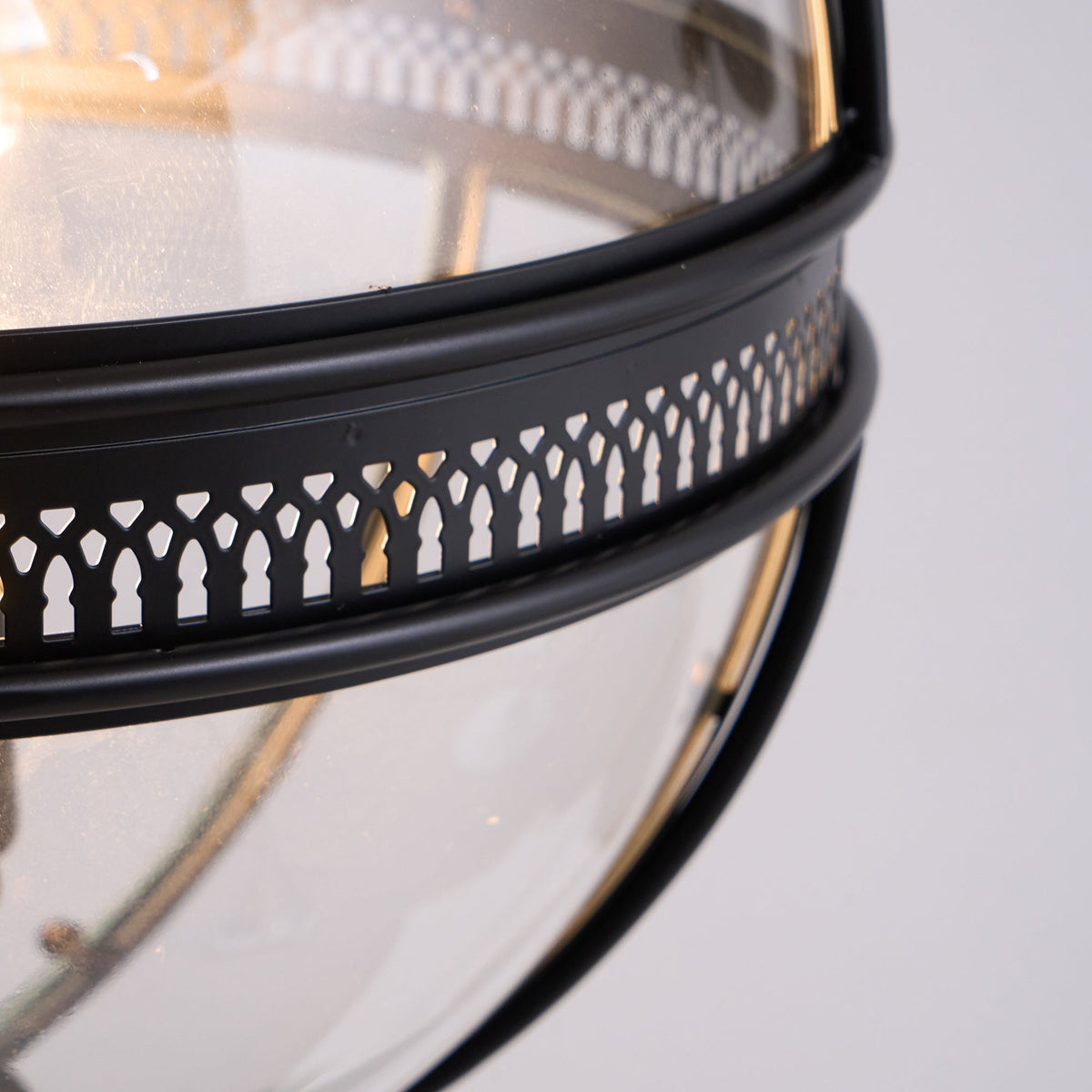 Svelte Vintage Industrial glas hanglamp