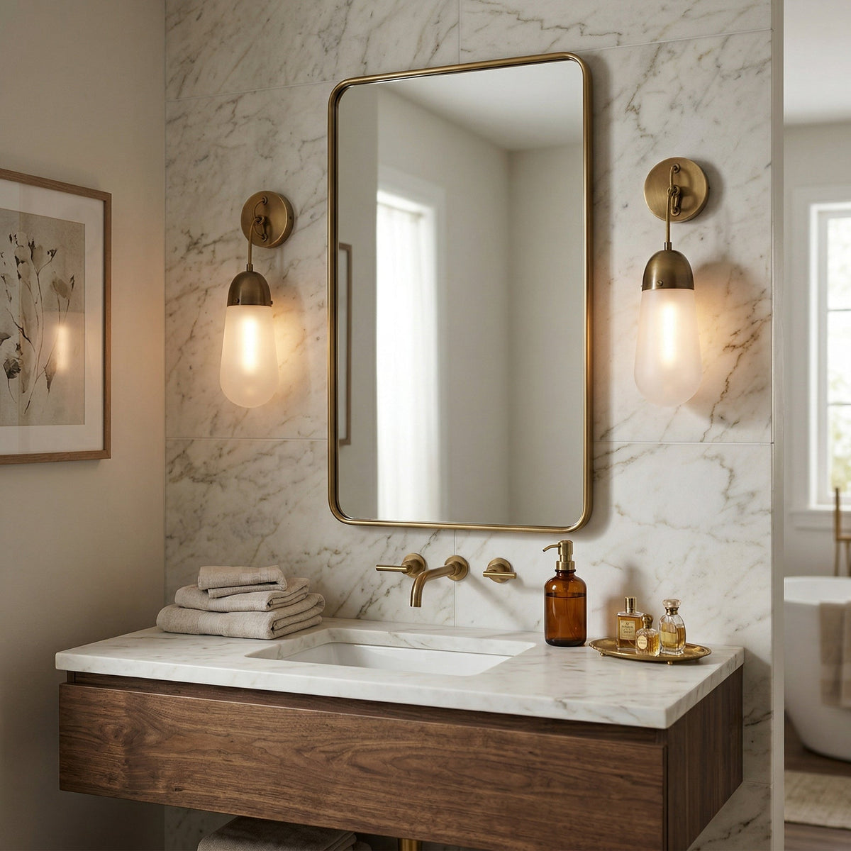 Oreloette wandlamp