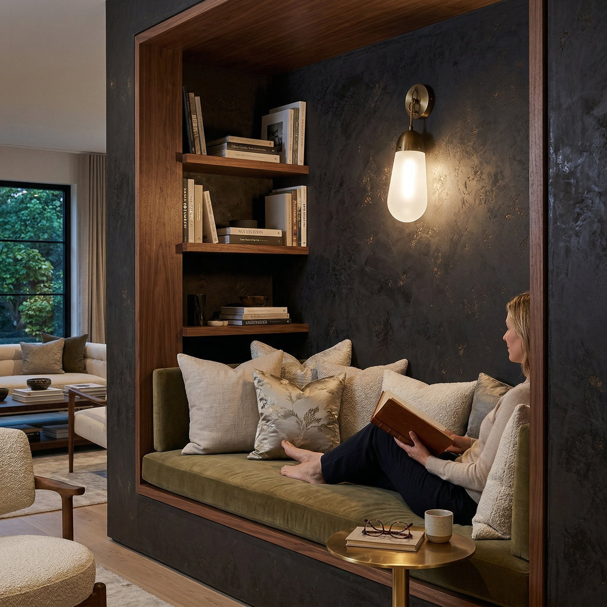 Oreloette wandlamp