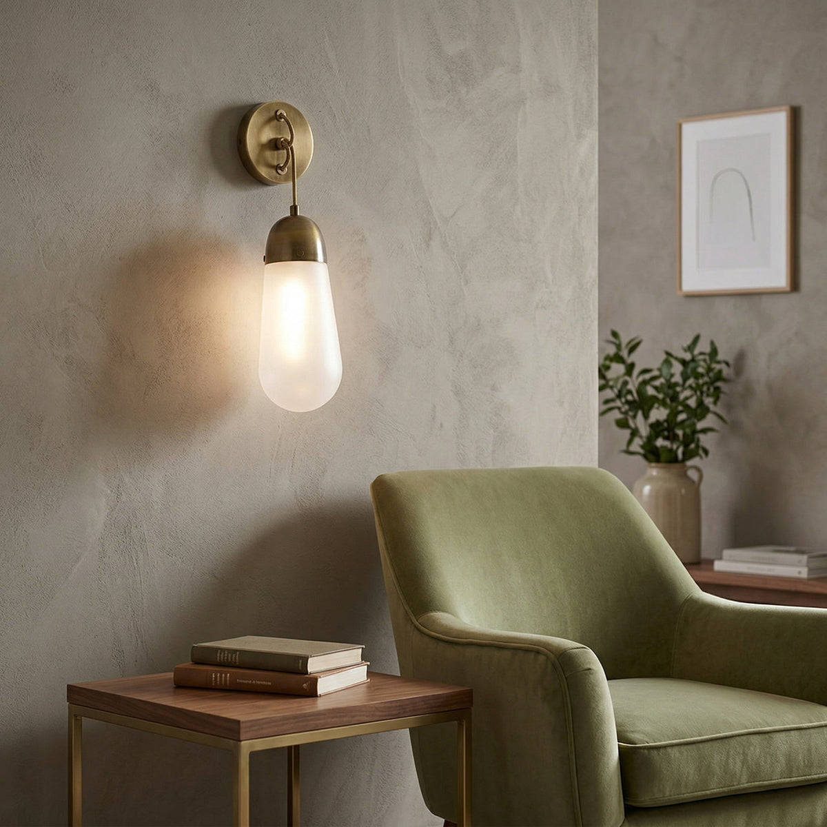 Oreloette wandlamp