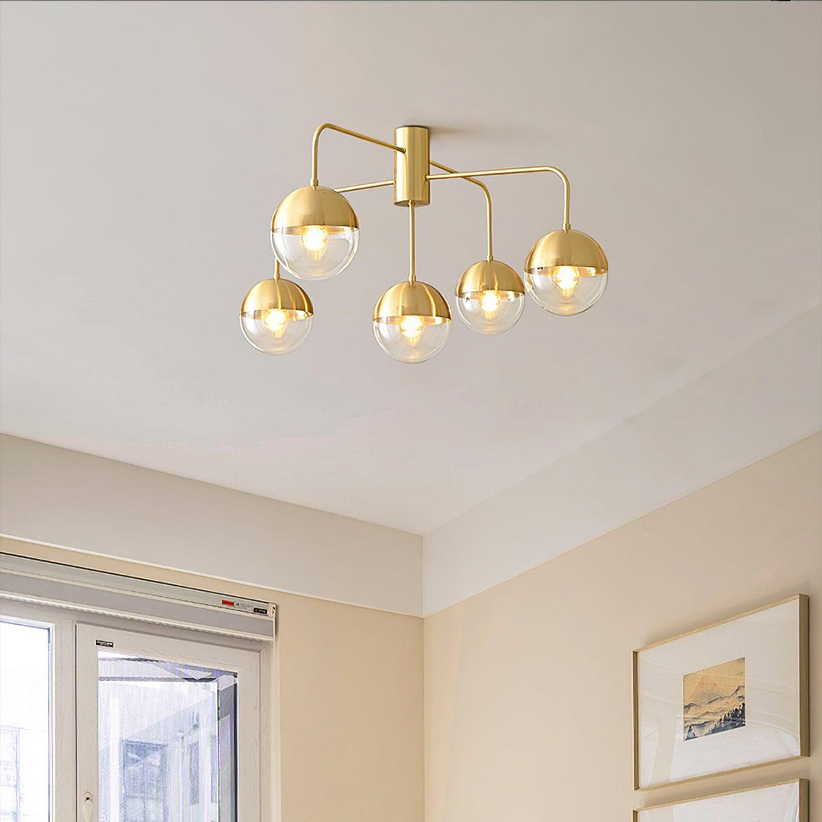 Veloz Globulars plafondlamp