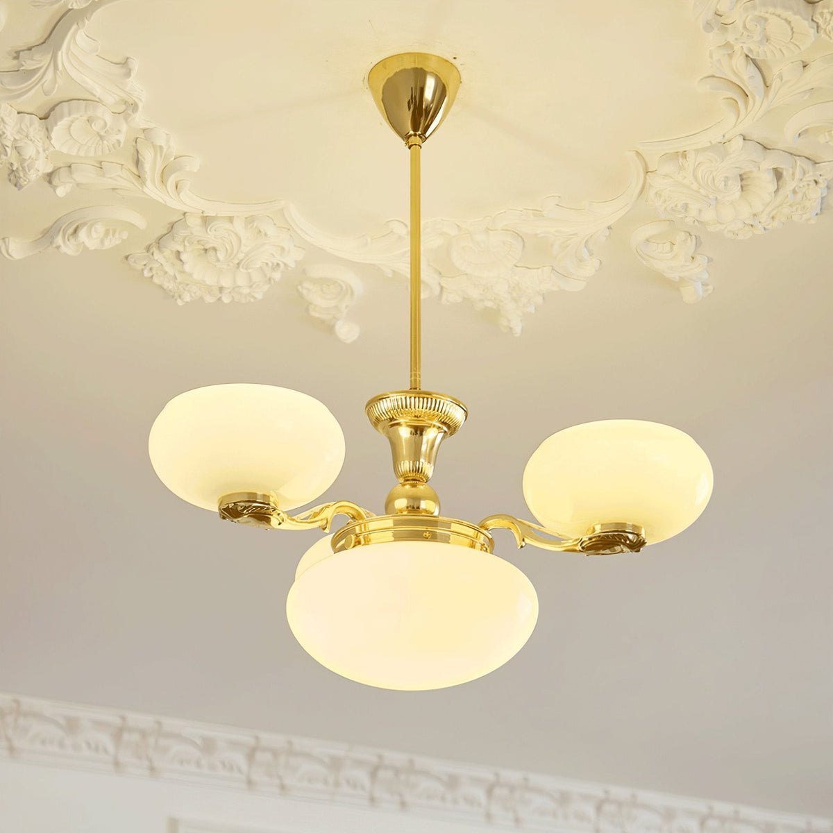 Ethan luxe kroonluchter van glas
