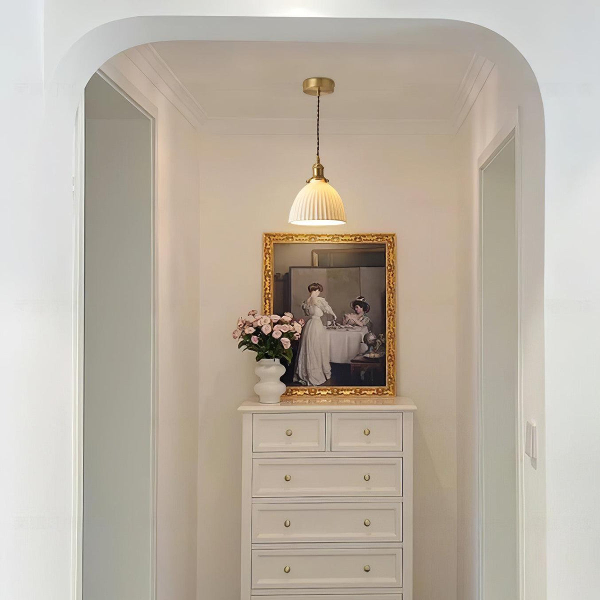 Ornoryra Vintage hanglamp van glas