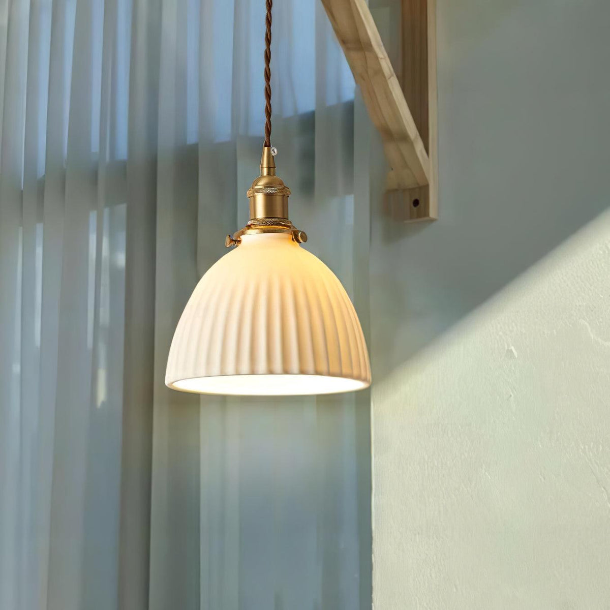 Ornoryra Vintage hanglamp van glas