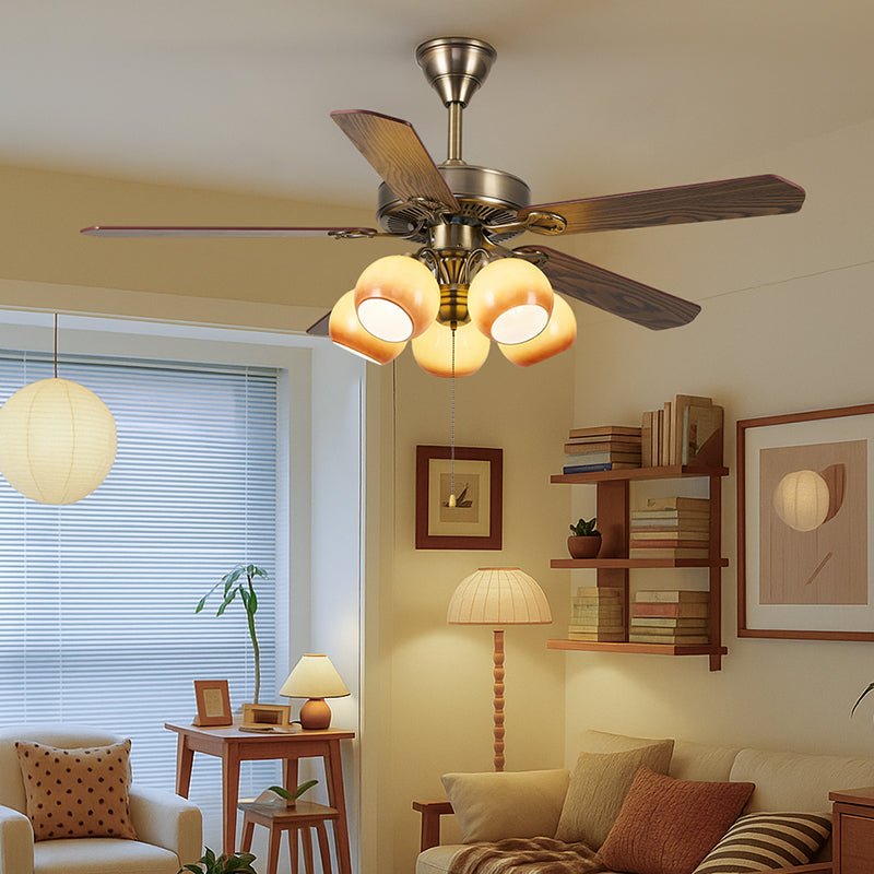 Beaumont Vintage plafondventilator met verlichting