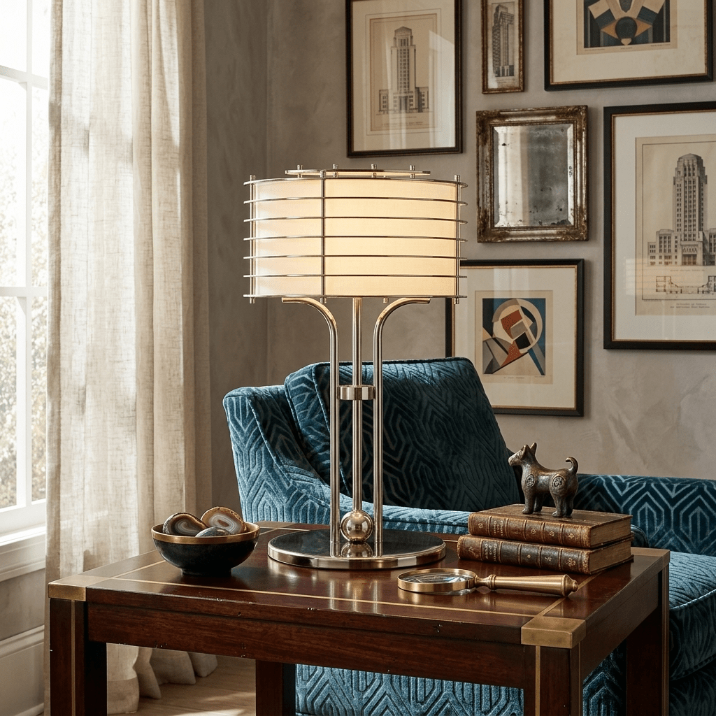 Maxence Bravon Linear Cage tafellamp