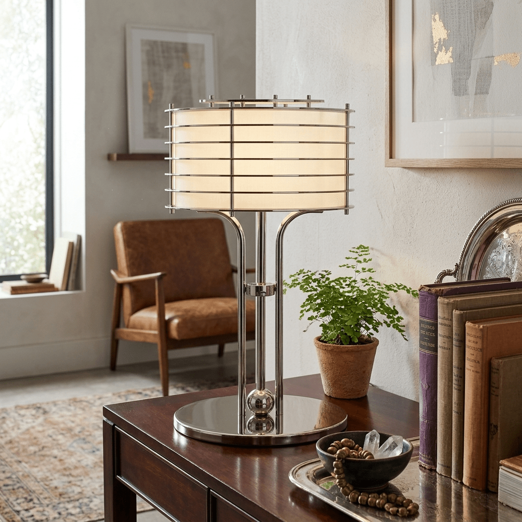 Maxence Bravon Linear Cage tafellamp