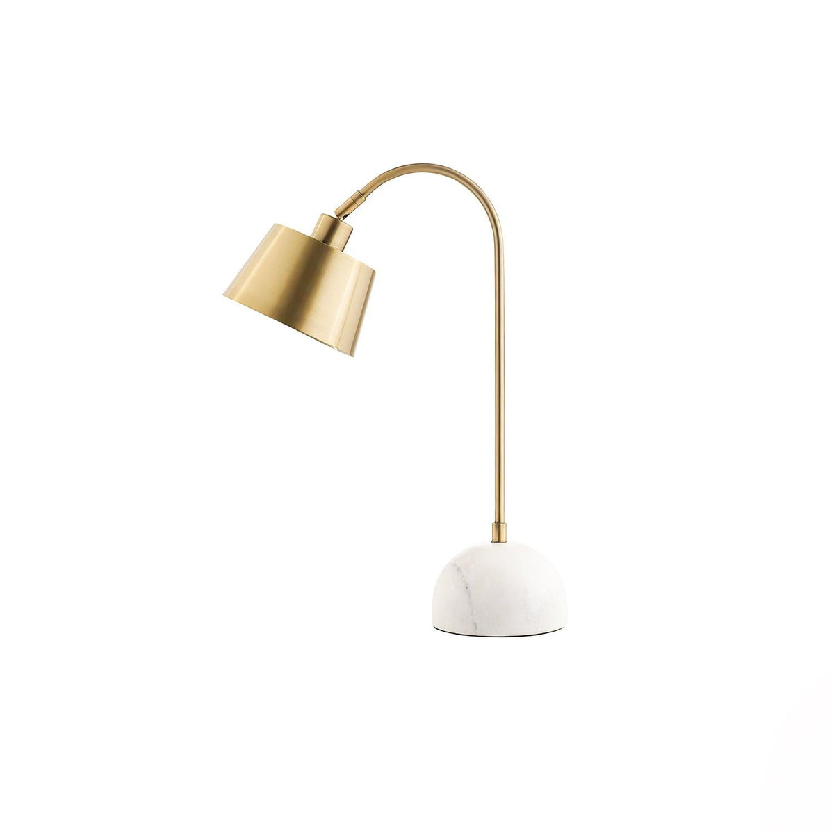 Caleo elegante tafellamp met marmeren voet