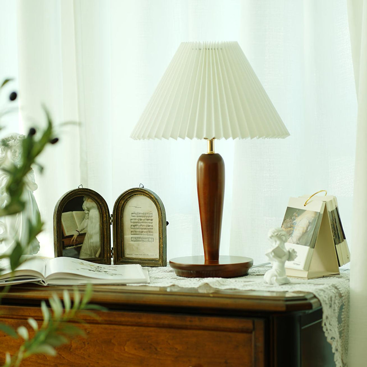 Linorelia Moderne tafellamp van Stof