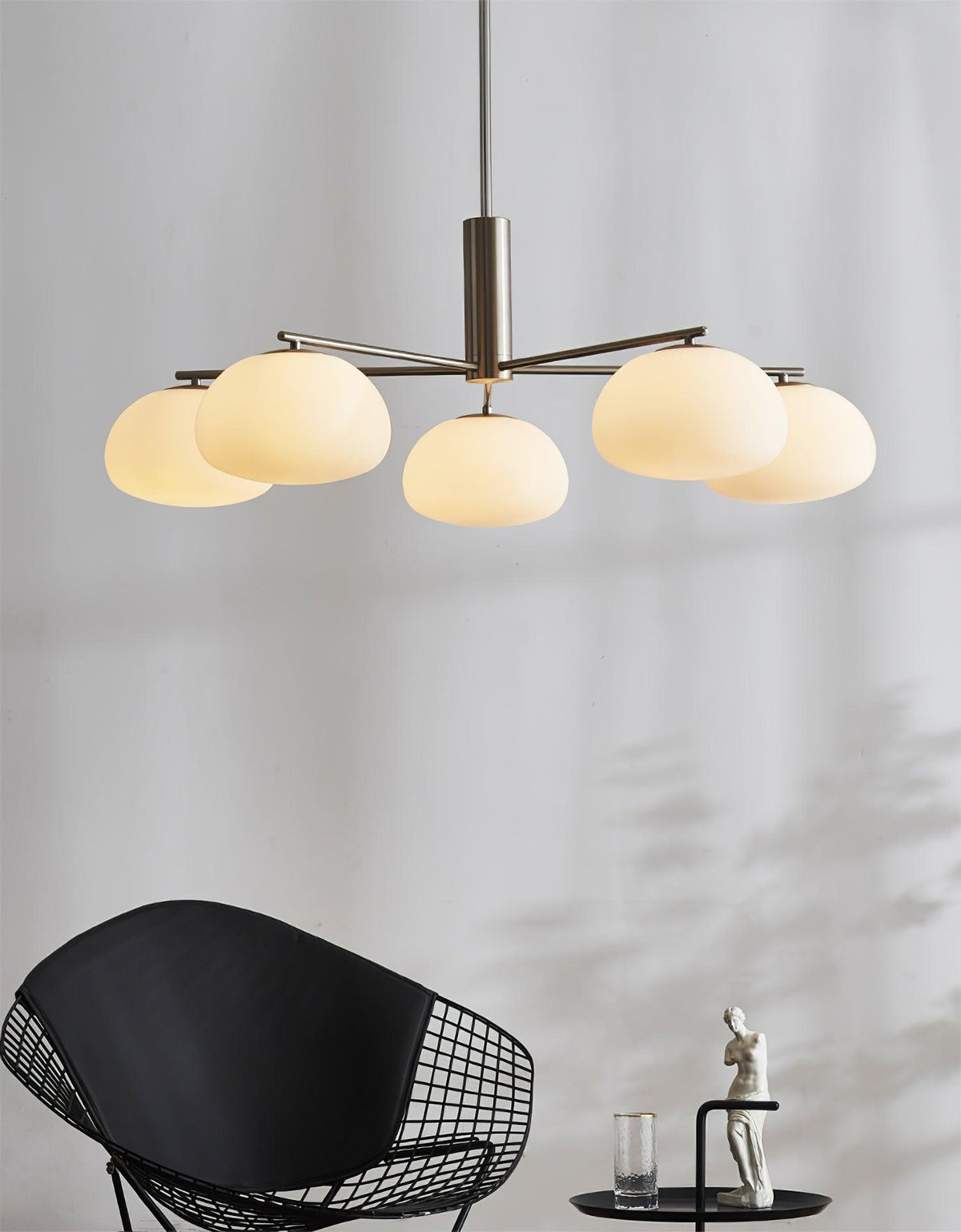 Celeneon Luxe glas Kroonluchter