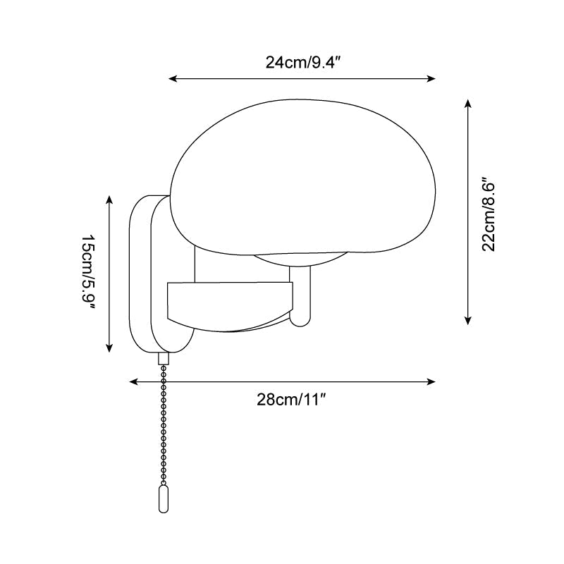 Caleora wandlamp