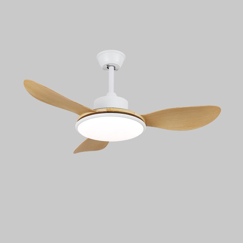 Tirenor plafondventilator met verlichting in walnoot