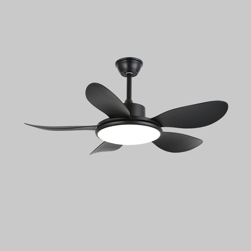Tirenor plafondventilator met verlichting in walnoot