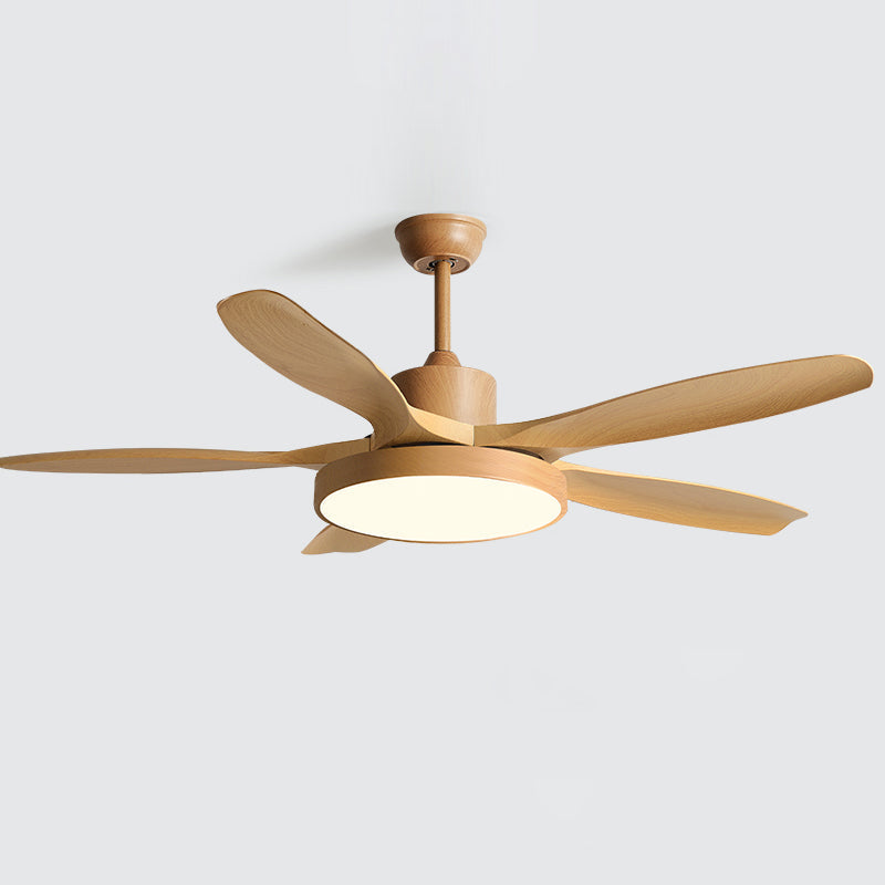 Teriinena plafondventilator met verlichting