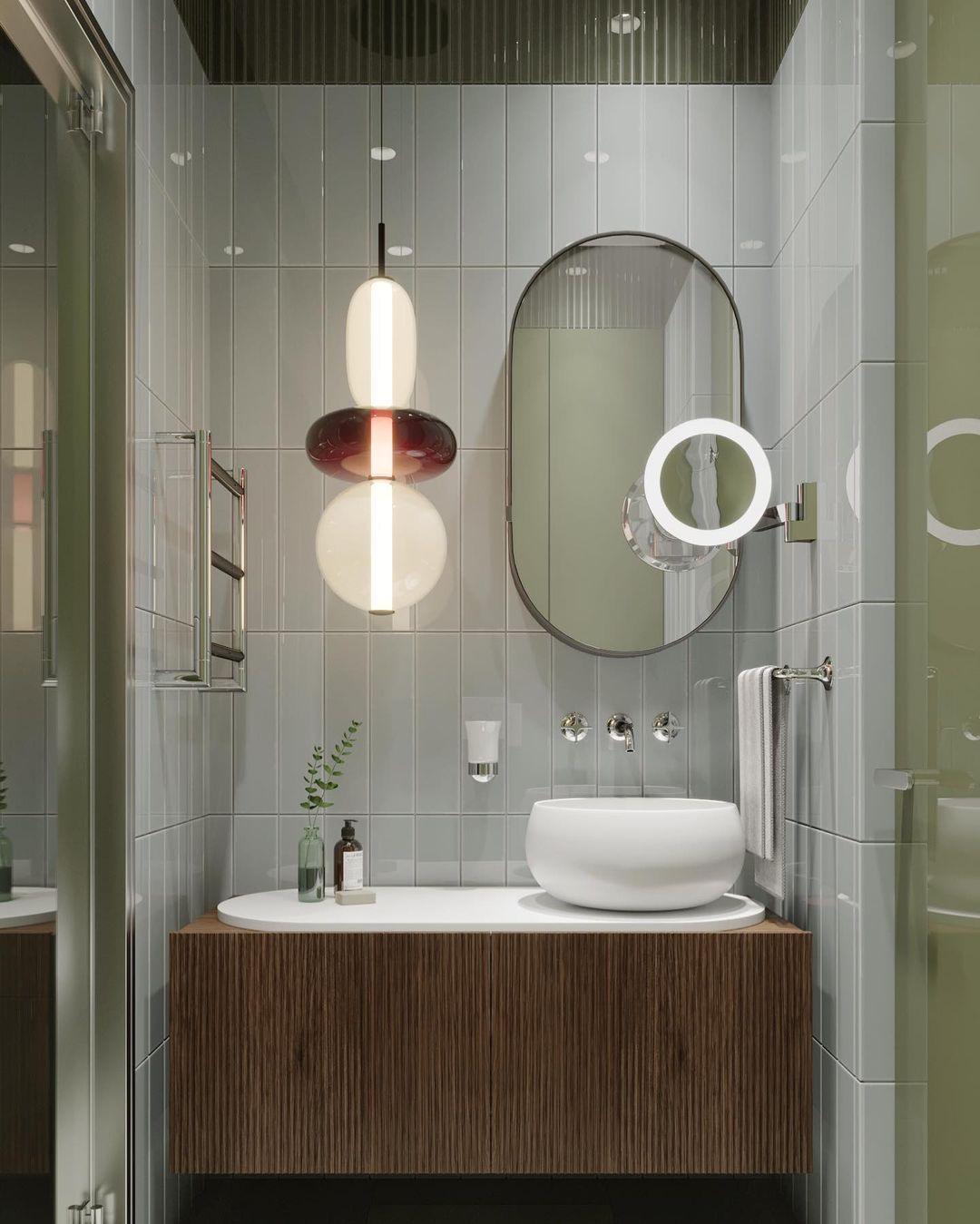 Daelen hanglamp van glas en acryl
