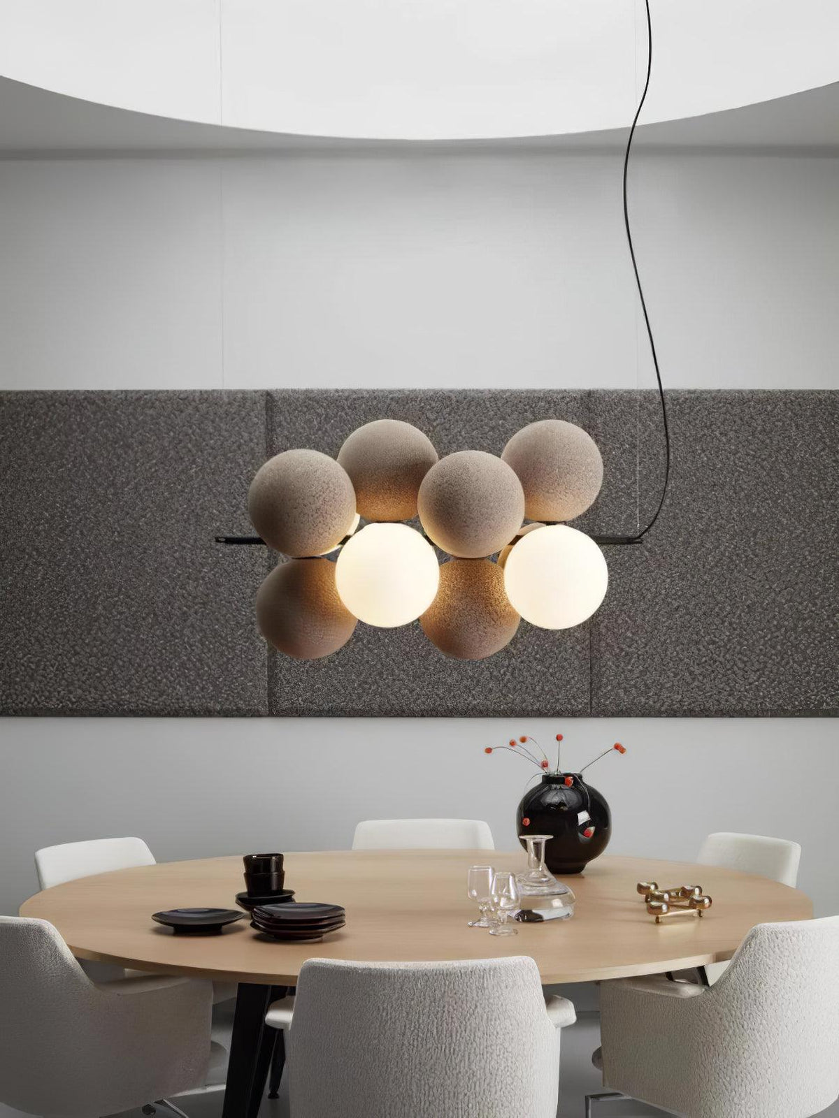 Blanor Industriële artistieke hanglamp